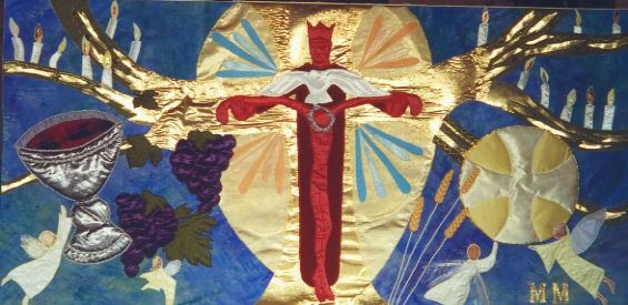 Altar Cloth for Our Lady of Beauchief and St Thomas of Canterbury